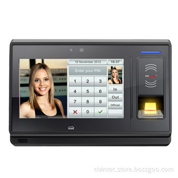 Biometric Fingerprint Access Control and Time Attendance System with RFID Reader, Integrated Camera